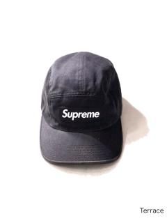 Supreme Cotton Twill Jet Cap BLACK MADE IN U.S.A.