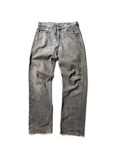 90's Levis 501  Black Denim Pants 