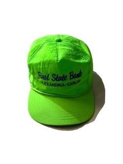 90s First State Bank Nylon Cap