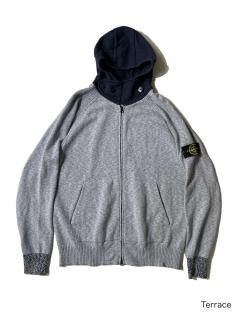 STONE ISLAND Switch Design Cotton Knitting Parka MADE IN ITALY