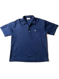 80's Countess Mara Skipper Summer Knit Polo NAVY