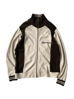 80's Euro Track Jacket CREAM/BROWN