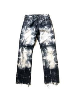 90's Levi's 501 Garmentdyed  Breached Denim Pants ( W29 L29)