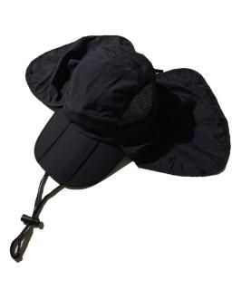 3way Technical Sun Cap BLACK