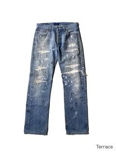 Levis 501 Damage Repair Denim Pants  (W31 L31)