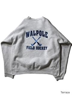 90's WALPOLE FIELD HOCKEY Sweat XL GRAY MADE IN U.S.A.