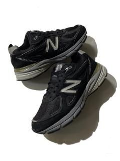 New Balance 990V4 MADE IN U.S.A. US7 BLACK/GRAY (25.0)