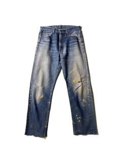 90's Euro Levi's 615 Painted Denim Pants ( W32 L30)