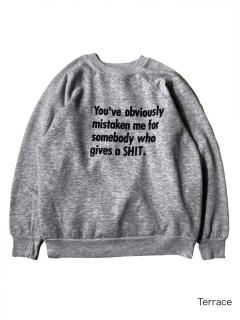 90's PARROT BY J & L Message Sweat MADE IN U.S.A.