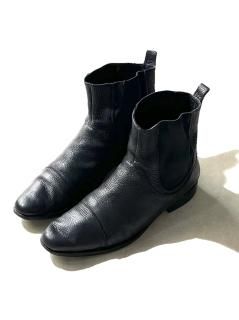 GIORGIO ARMANI Side gore Boots BLACK MADE IN ITALY (27.5〜28.0)