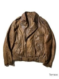 Vintage Euro Leather Double Riders Jacket 