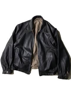 90's Lamb Leather/Fake Suede Reversible 