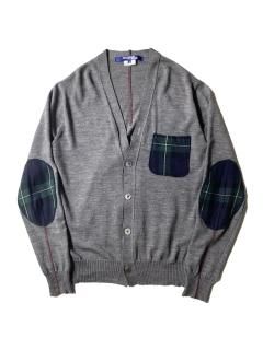 JUNYA WATANABE COMME des GARCONS MAN Elbow Patch Cardigan AD2008