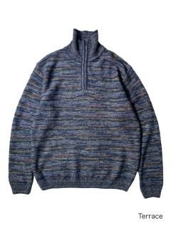 90's COLLEGE by Marcazzani Half Zip Knit MADE IN ITALY