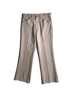 70's Levi's 517 STA-PREST Flare Pants BEIGE W32