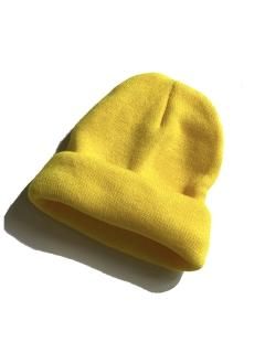 Knit Cap YELLOW 