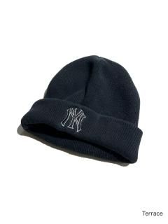 NEW YORK Yankees Knit Cap BLACK 