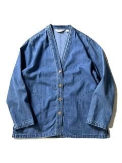 90's ORVIS Denim Cardigan