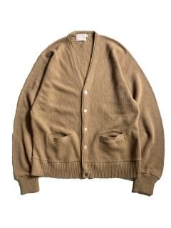 70's Cascade OF CALIFORNIA Acryl Cardigan CARAMEL