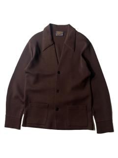 60's SIR PENDLETON  Skipper Cardigan BROWN M