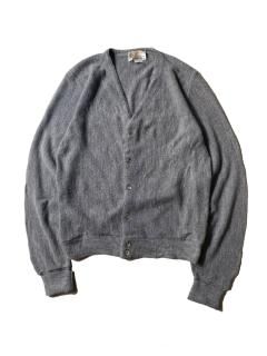 70~80's LONDON FOG Acryl Cardigan GRAY MADE IN U.S.A.