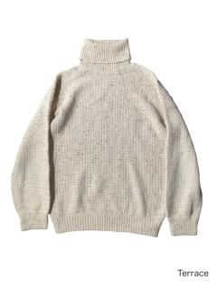 80's Euro Nep Turtleneck Knit 