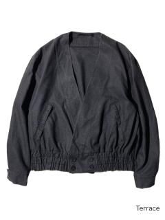 80's Euro Black Denim Spencer Jacket