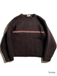 90's J.CREW Line Design Hand Knit
