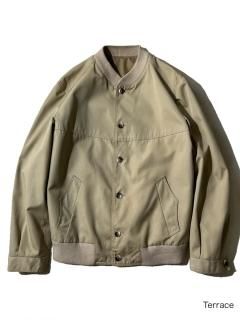 90's NiNO Cotton/Poly Blouson KAHKI