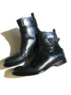 SARTORE Jodhpur Boots MOSS GREEN MADE IN ITALY 42 (27.5)