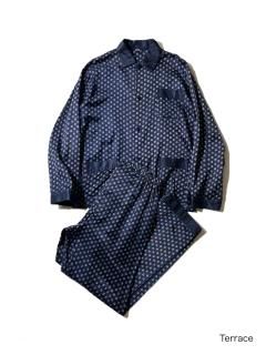 80's Euro Rayon/Cotton Pajamas Set up