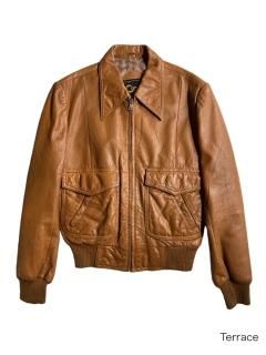 70's Condor Zip-up Leather Blouson