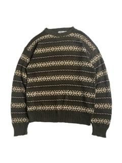 90's claiborne Cotton Knit MADE IN U.S.A.