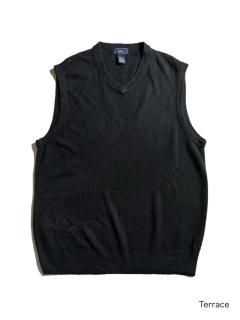 DOCKERS Acrylic Knit Vest BLACK