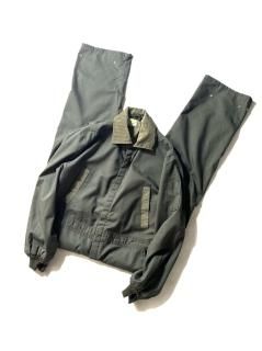 80's Sears Switch Design Jumpsuit OLIVE MADE IN U.S.A.