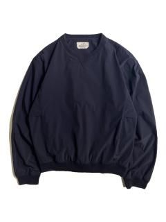 HERMES Nylon Design Pullover NAVY MADE IN FRANCE