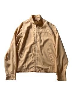 70~80s Arnold Palmer Rayon/Poly Zip-up Jacket SHERBET ORANGE