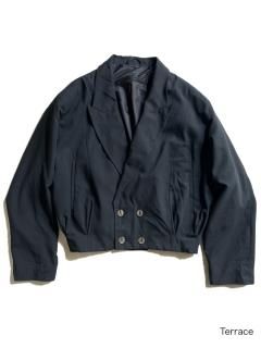 90's Rayon Blend Spencer Jacket BLACK