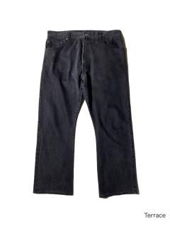 Levis 517 Black Denim Flare Pants (W38 L30)
