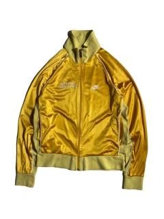 80's NIKE Track Jacket YELLOW/LEMON YELLOW MADE IN U.S.A.