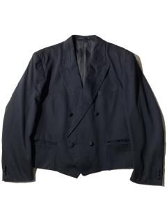 90's BERTO LUCCI Rayon Blend Spencer Jacket BLACK