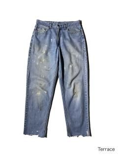 90's Euro Levis 626 Painted Denim Pants (W33L30)