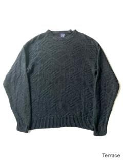  90's GAP Ramie/Cotton Knit BLACK