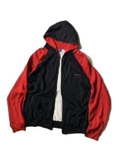 90's McGREGOR 2tone Zip-up Sweat Parka