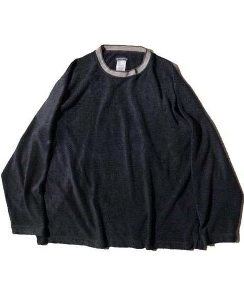Patagonia Rhythm Plush Synchilla Sweat Shirt BLACK - Lemontea 