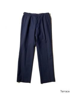 90's Euro Poly/Wool  intuck Stripe Trousers ( W30~32 L31 )