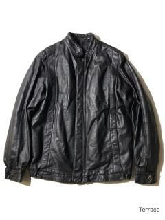 Euro Leather Blouson BLACK