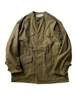 70's Dutch Military Collarless Field Jacket 