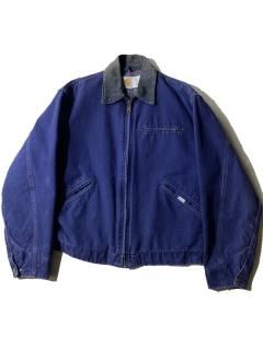 90's Carhartt Detroit Jacket  NAVY BLUE MADE IN U.S.A.