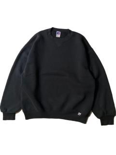 90s RUSSEL ATHLETIC Sweat L BLACK MADE IN U.S.A.